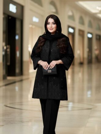 کت مجلسی و مزونی نگین کار شده زنانه سایز بزرگ مانتو کتی مجلسی عیدانه کت مجلسی عیدانه کت مجلسی دخترانه سایزبندی 40 الی 52